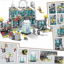 Конструктор SX 4017 Лаборатория Железного человека