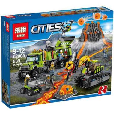 Конструктор Lepin 02005 База исследователей вулканов