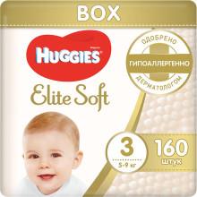 Подгузники Huggies Elite Soft 3 Box 5-9 кг 160 шт (5029054566213)